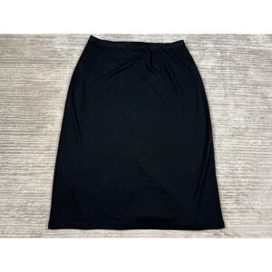 Goodclothes Petite Collections Skirt Womens 2XWP Black Polyester Blend Long Maxi